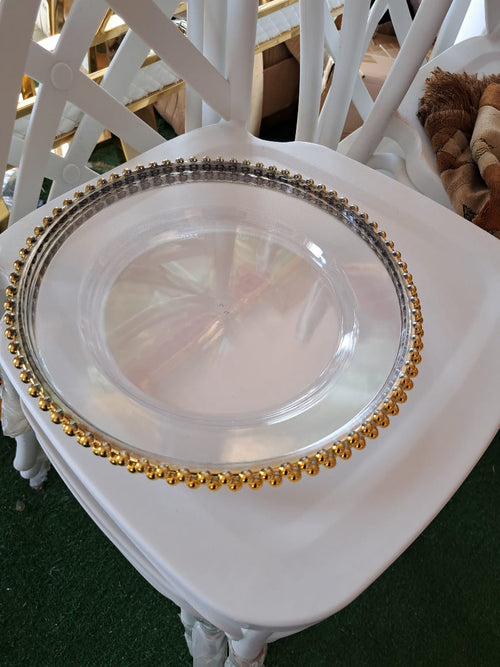 Beaded Underplate